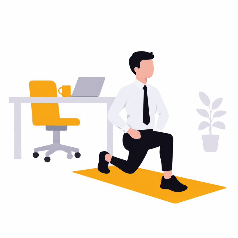 A proposed exercise set tailored to the user